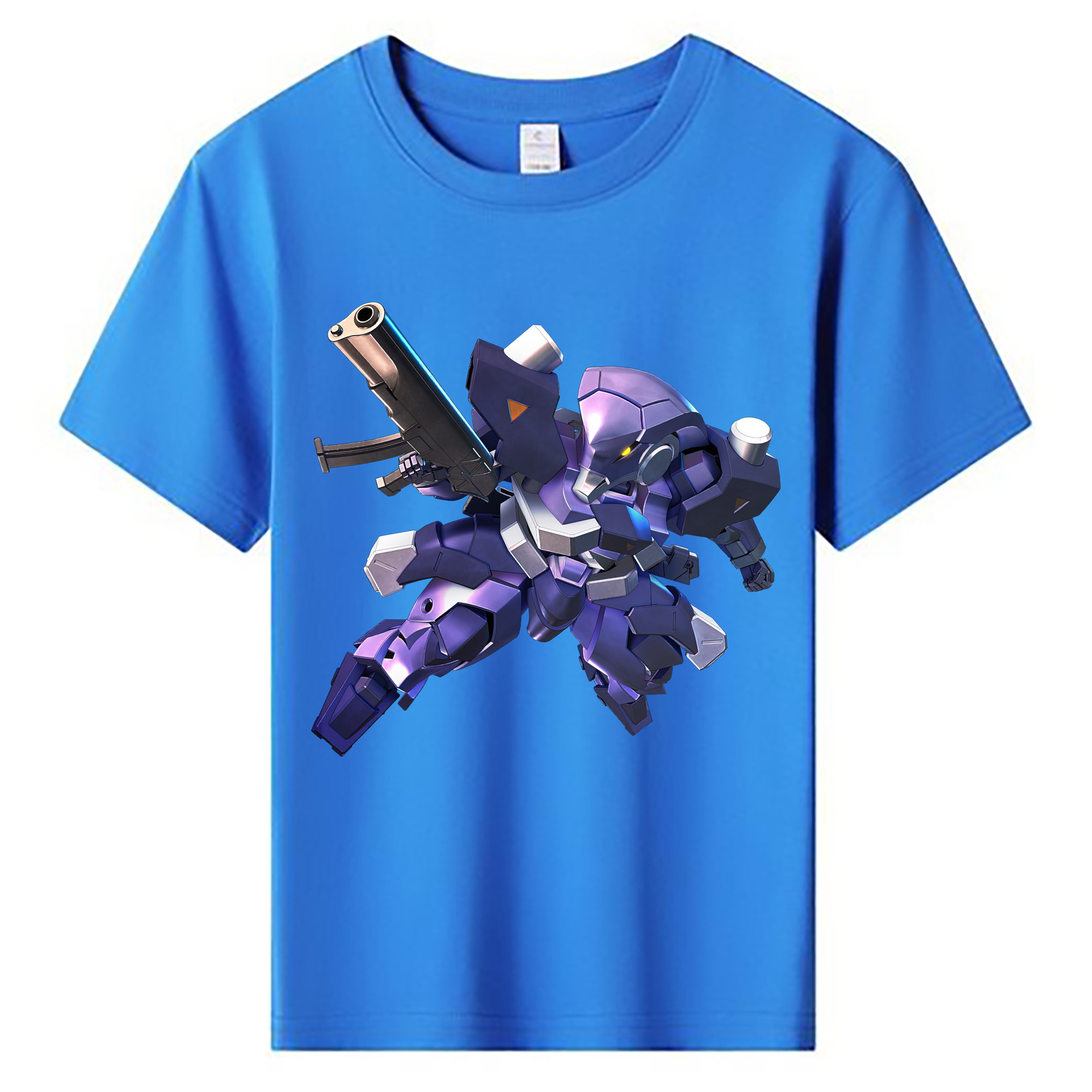 （画像用） 機動戦士ガンダム Mobile Suit Gundam 綿100％キッズTシャツ（フロントプリント）